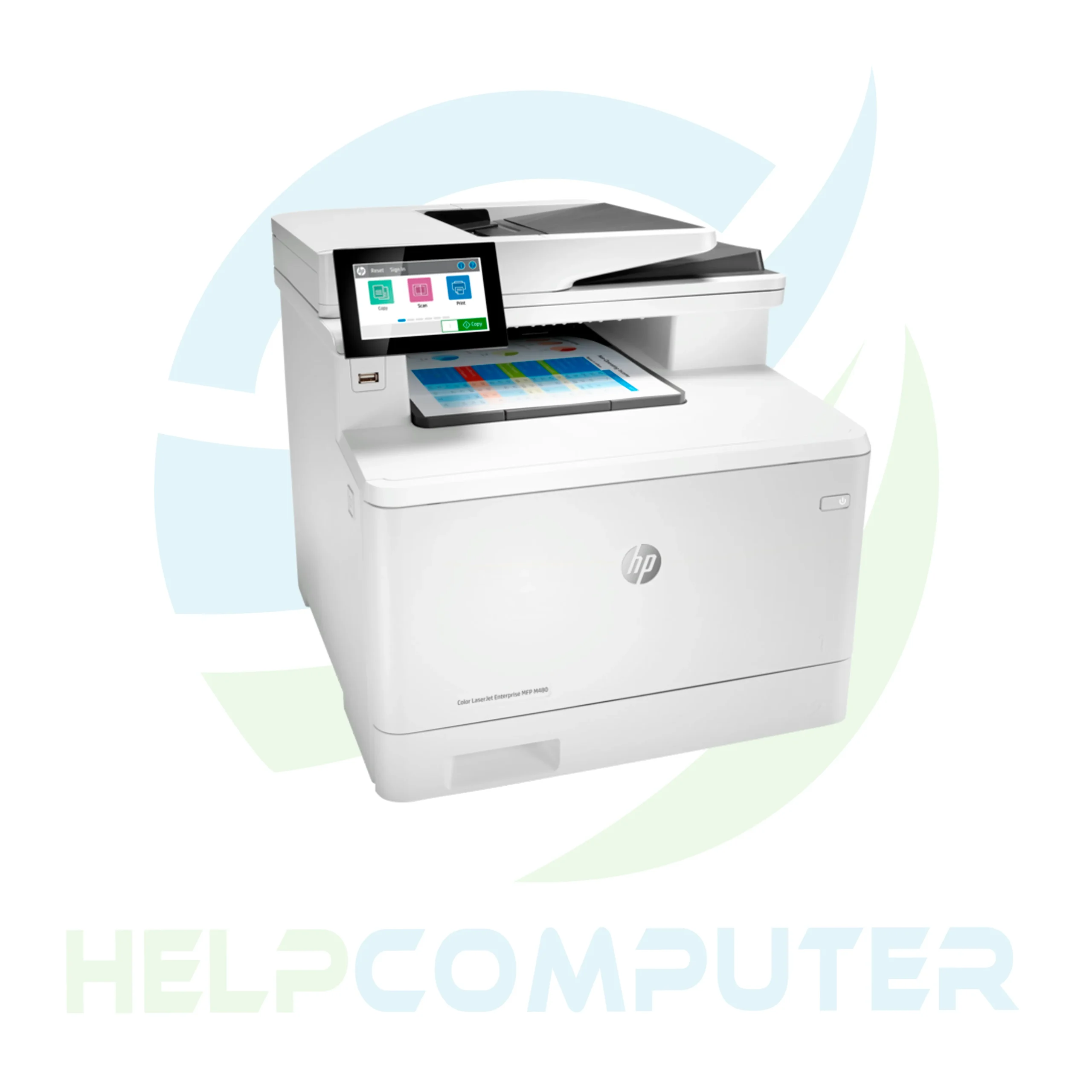 Impresora HP Color LaserJet Enterprise MFP M480f - Imagen 3