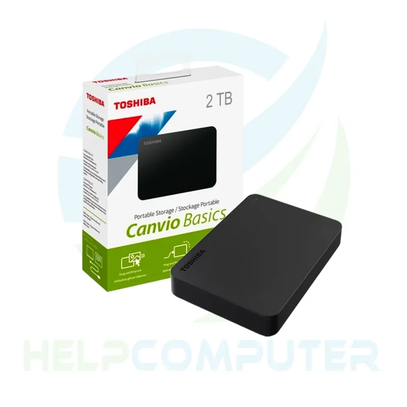 Disco Duro Externo Toshiba Canvio Basics 2TB