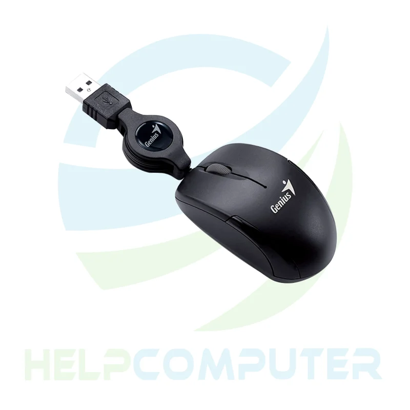Mouse mini retráctil Genius