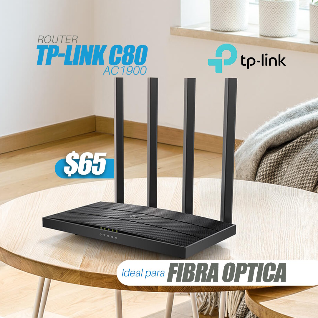 Router Wi-Fi Archer C80 Dual Band Ac1900