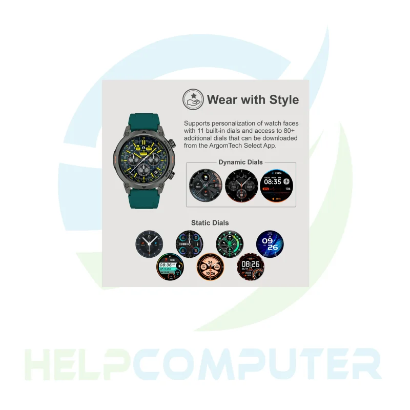 Reloj inteligente Argom Skei C70 GPS BT - Imagen 10