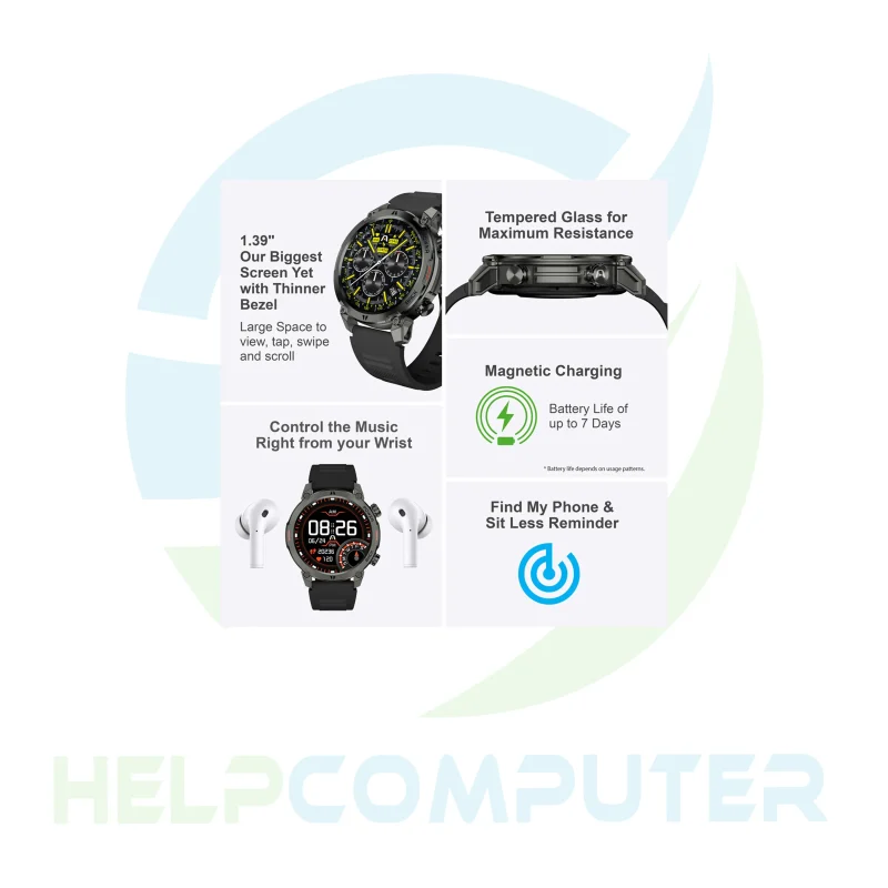 Reloj inteligente Argom Skei C70 GPS BT - Imagen 6