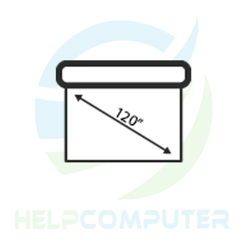 Pantalla Klipxtreme de proyección manual 120″ - Imagen 4