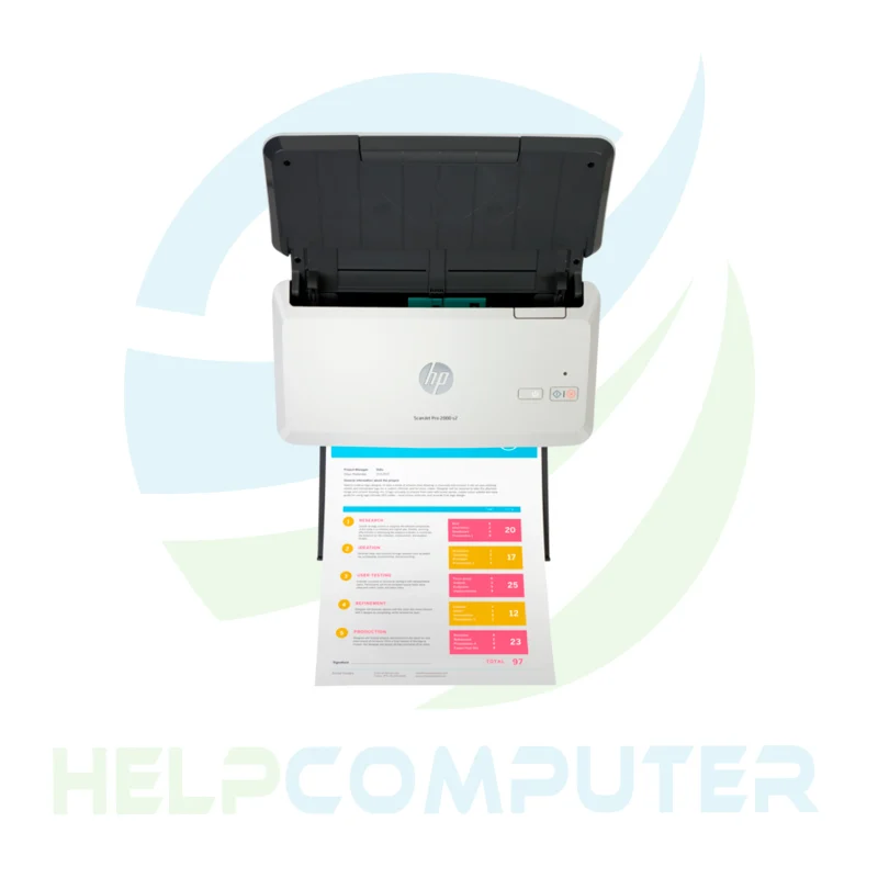 Escaner profesional HP Scanjet Pro 2000 s2 ADF (6FW06A) - Imagen 4