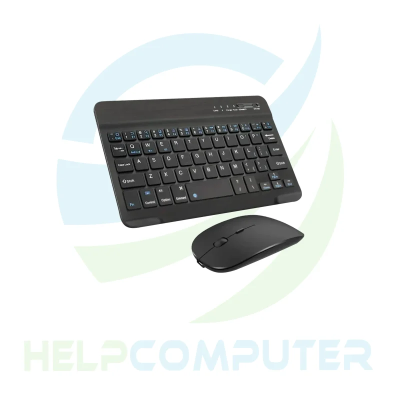 Set mini teclado mouse bluetooth y RF 2.4Ghz