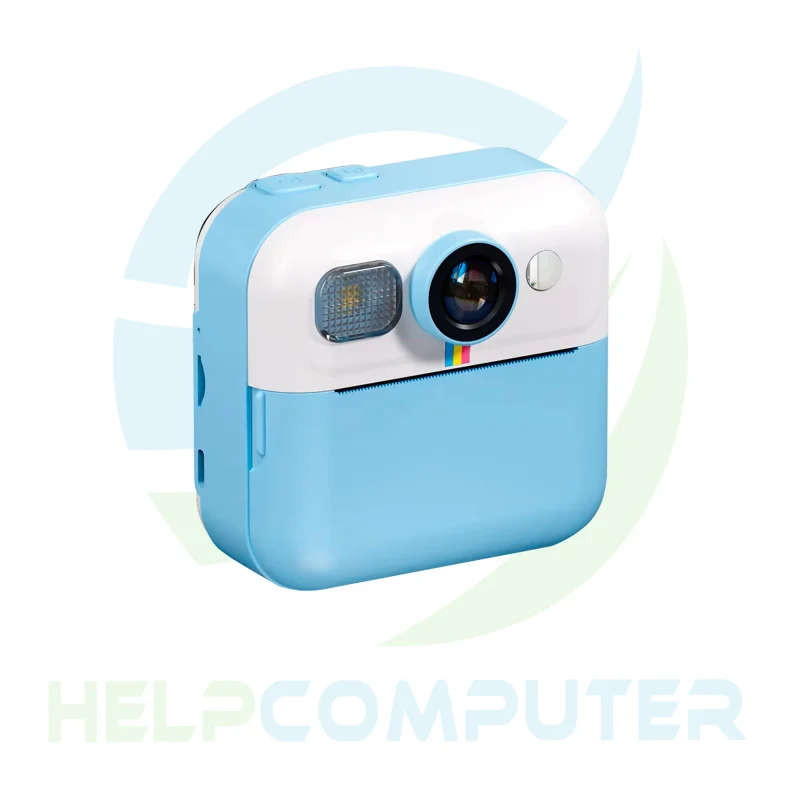 Mini cámara digital 1080P HD con impresión térmica para niños
