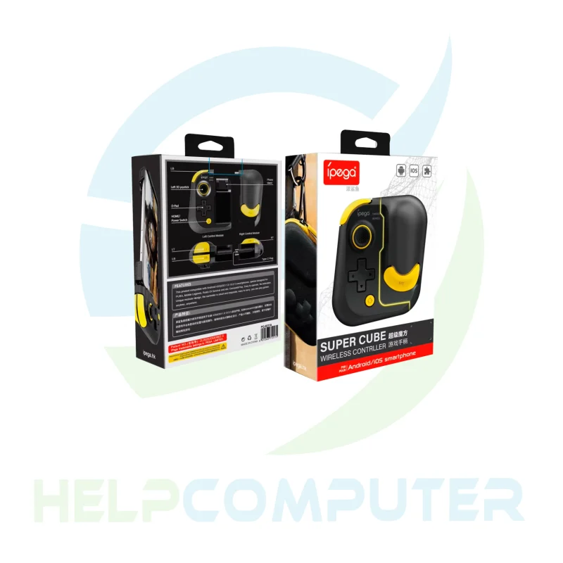 Gamepad Ipega PG-9211 Super Cube Negro/Amarillo