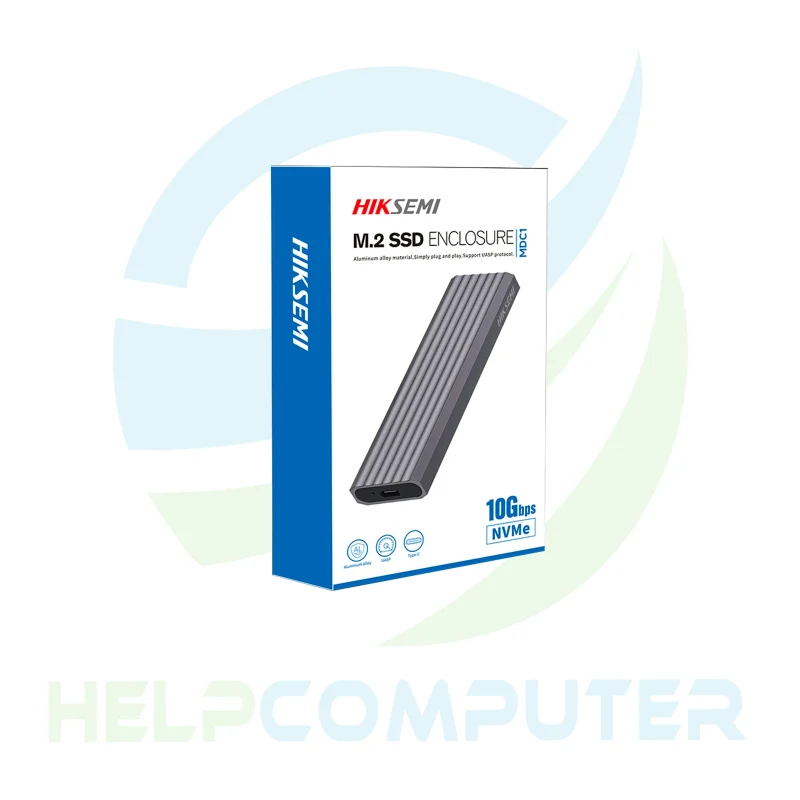 Caja Hiksemi SSD M.2 NVME PCI-E tipo USB 3.2 Gen2 Tipo-C