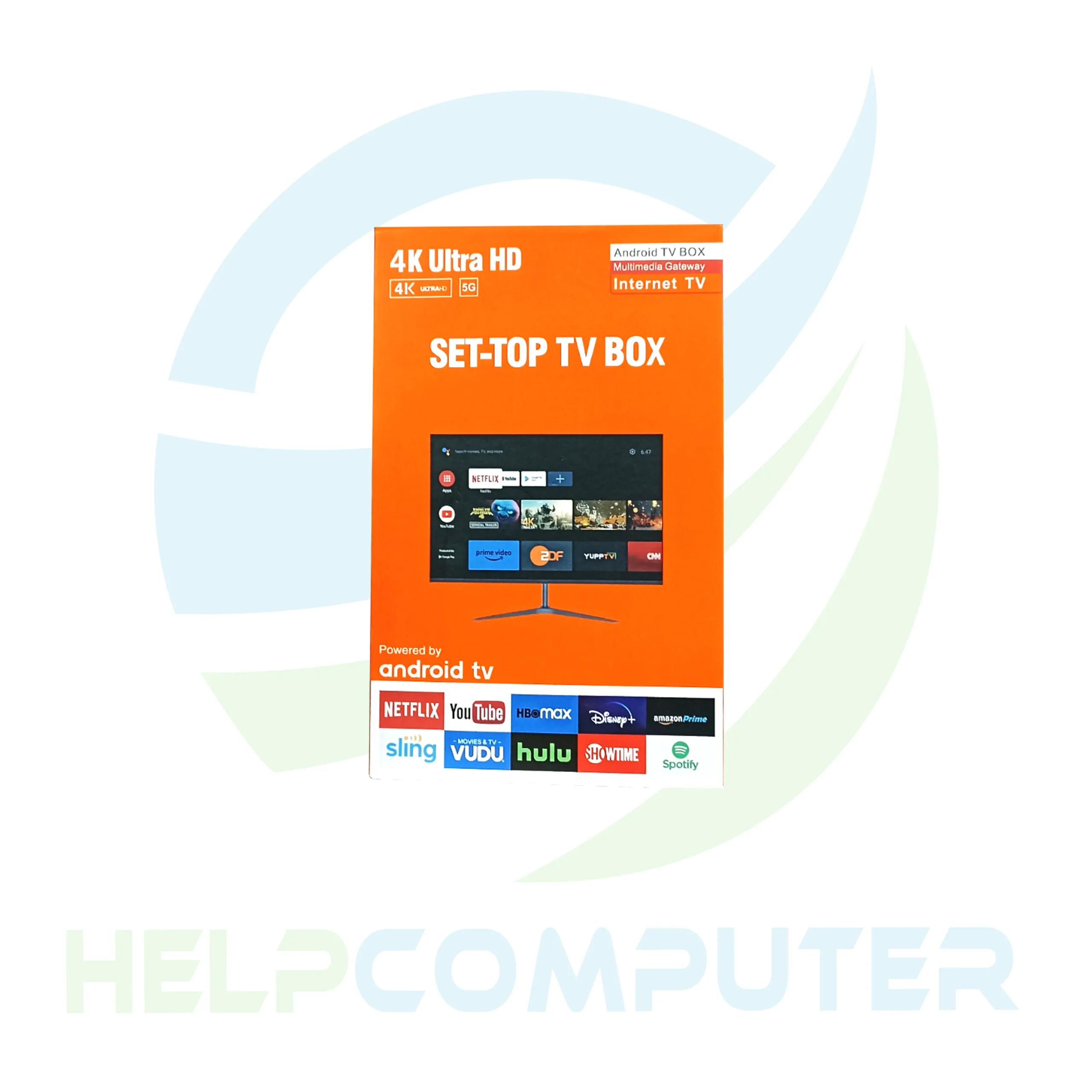 Tv Box Streaming Smart TV 4k 4gb/32gb Android 13.1 WiFi 2.4/5.0 Ghz