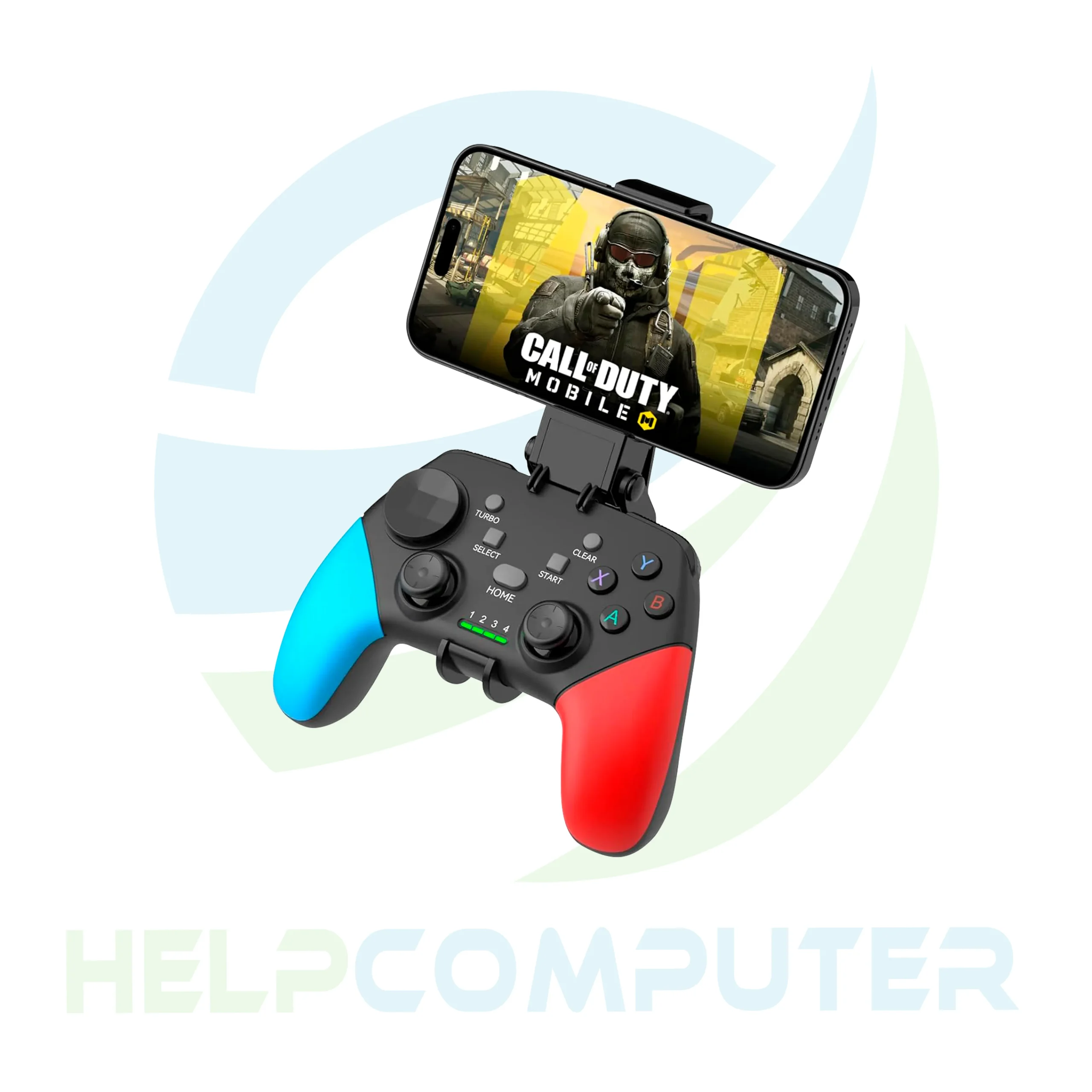 Control inalambrico G9 para juegos multiplataforma vibración dual