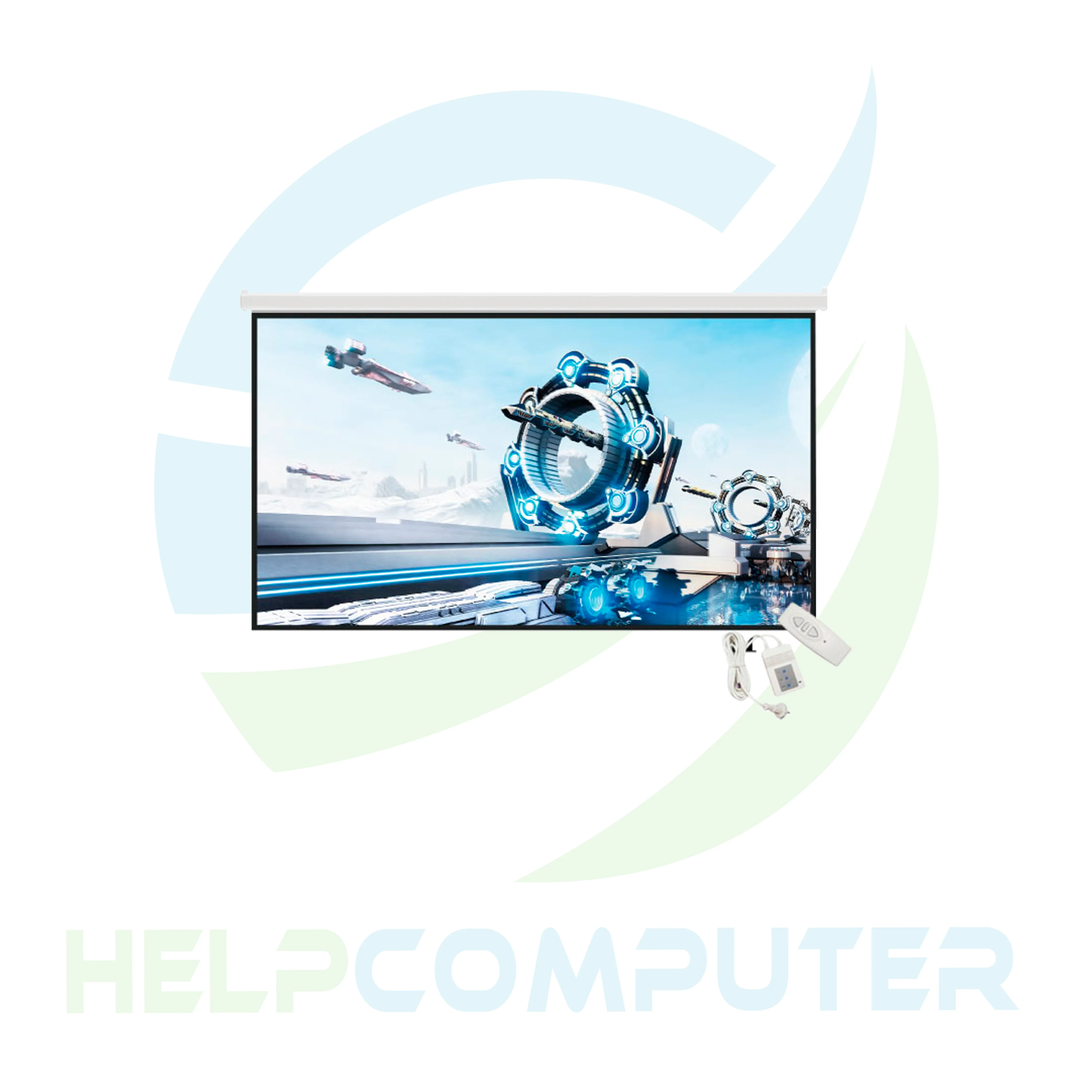 Pantalla Klipxtreme de proyección motorizada 120″ diagonal