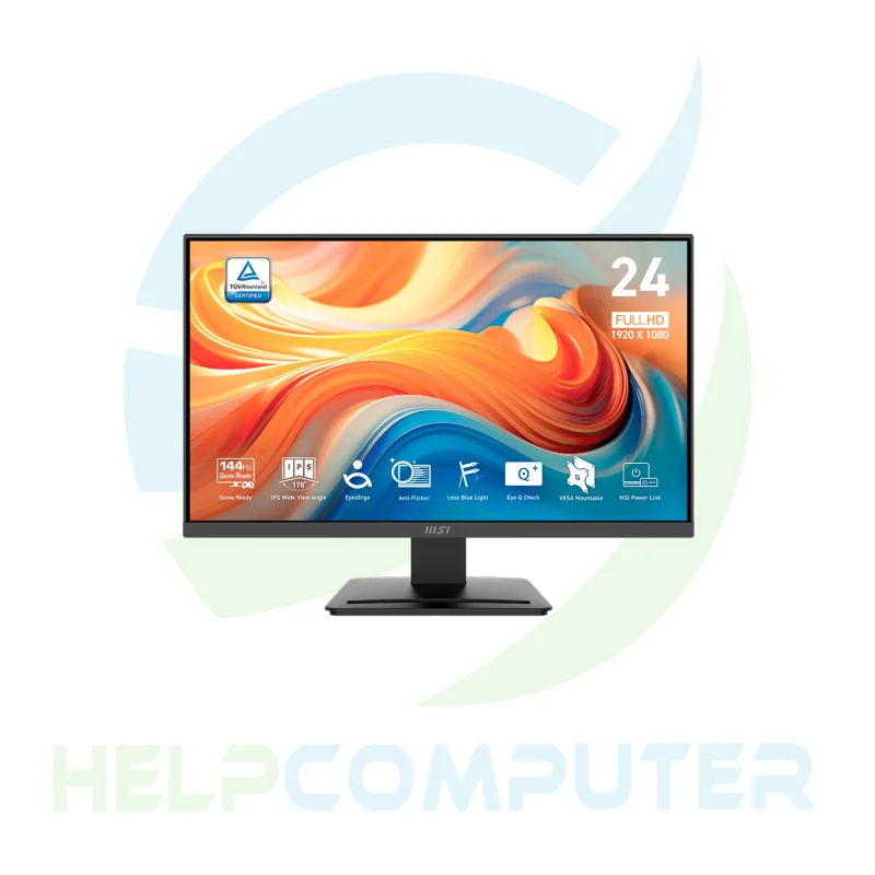 Monitor MSI empresarial 23.8″ PRO MP243L E14 144Hz