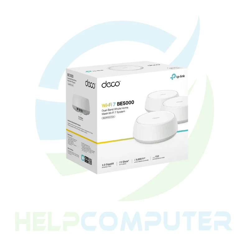 Router tp-link Deco BE25 Sistema Mesh Wi-Fi 7 BE5000