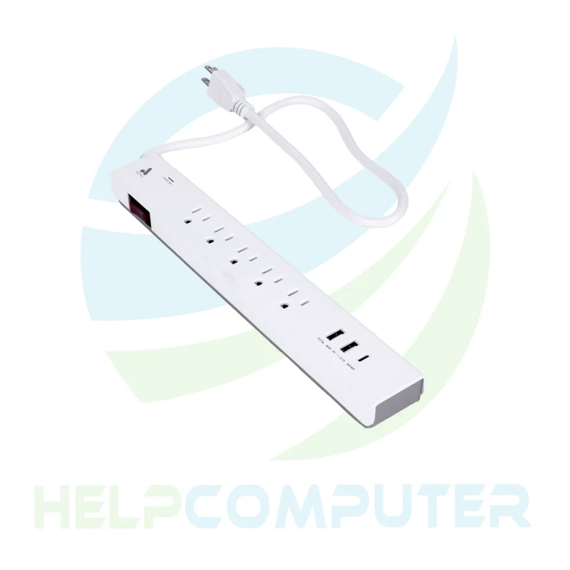 Regleta Astra protectora 5 salidas 3 USB