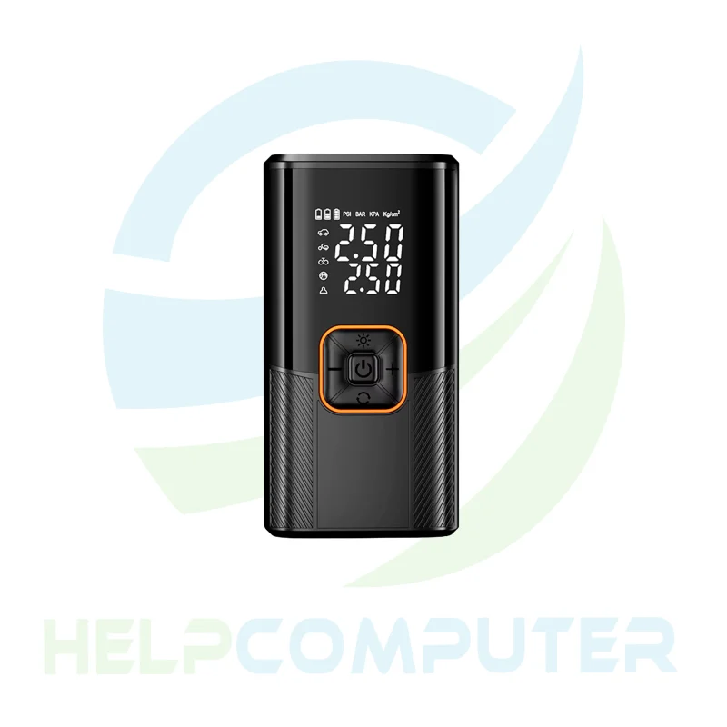 Compresor de aire portátil inflador digital automovil, moto, bicicleta