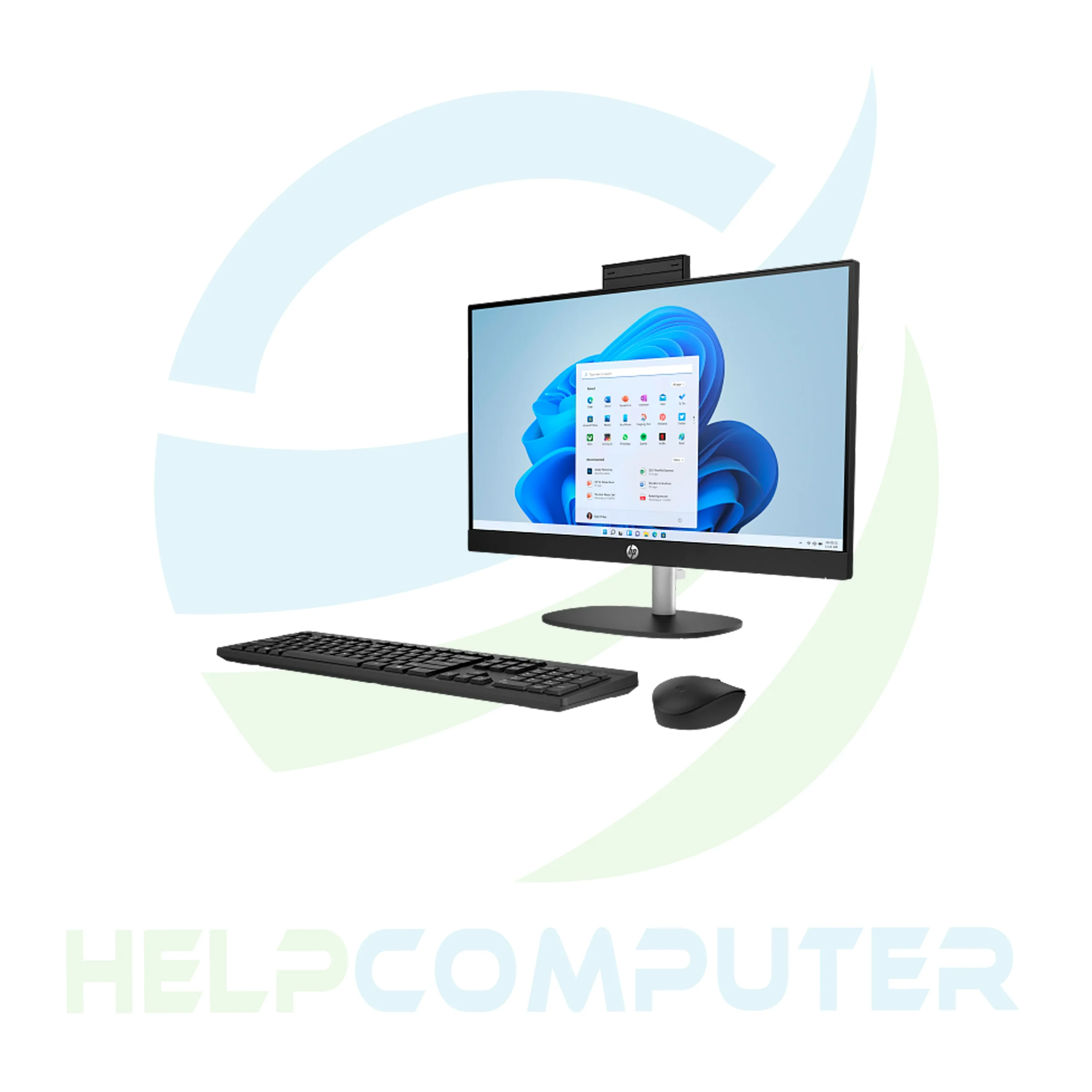 Computador todo en uno HP 24″ AMD Ryzen™ 5 7520U 8GB DDR5 512GB SSD - Imagen 4