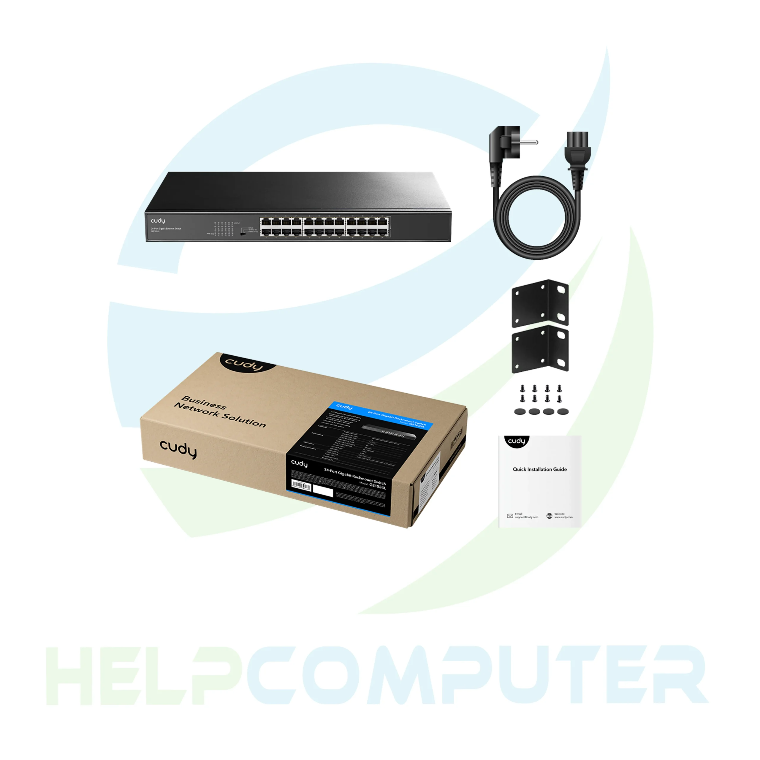 Switch 24 puertos Gigabit Cudy para Rack - Imagen 5