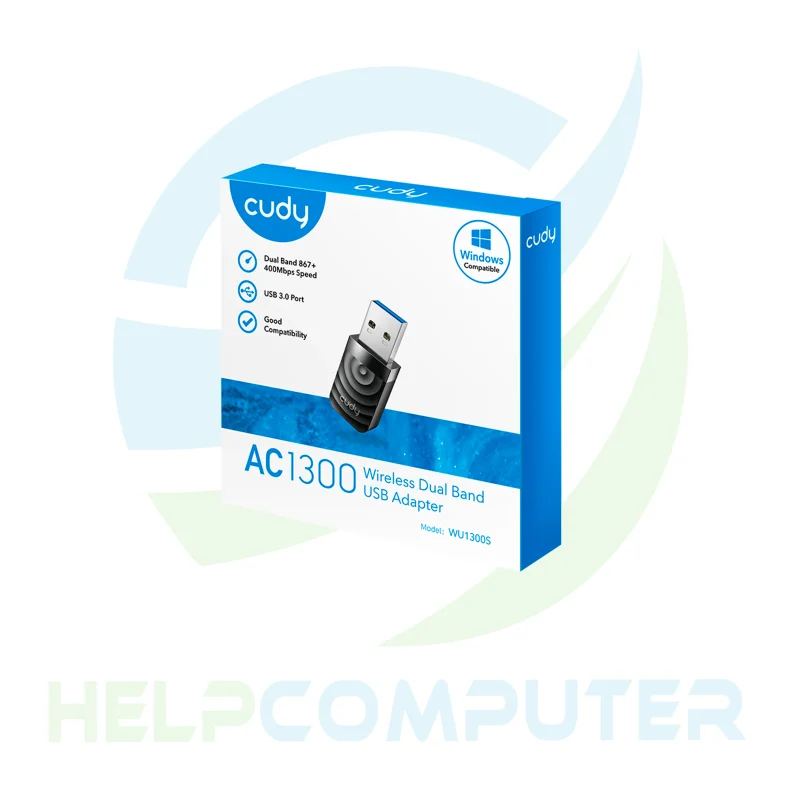 Adaptador USB Wi-Fi AC1300 Cudy doble banda
