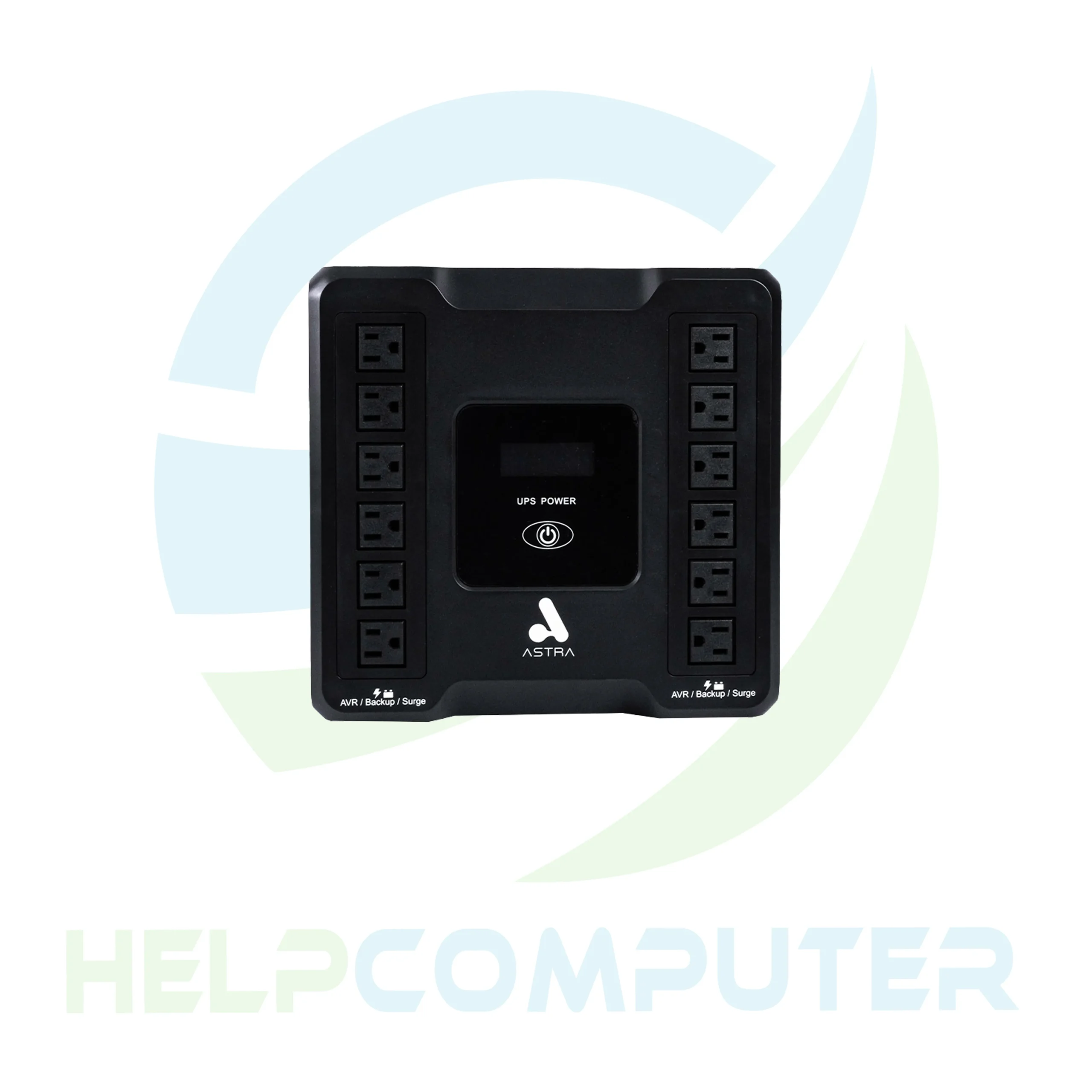 UPS Astra Interactivo 110V 12 salidas AVR LCD - Imagen 3