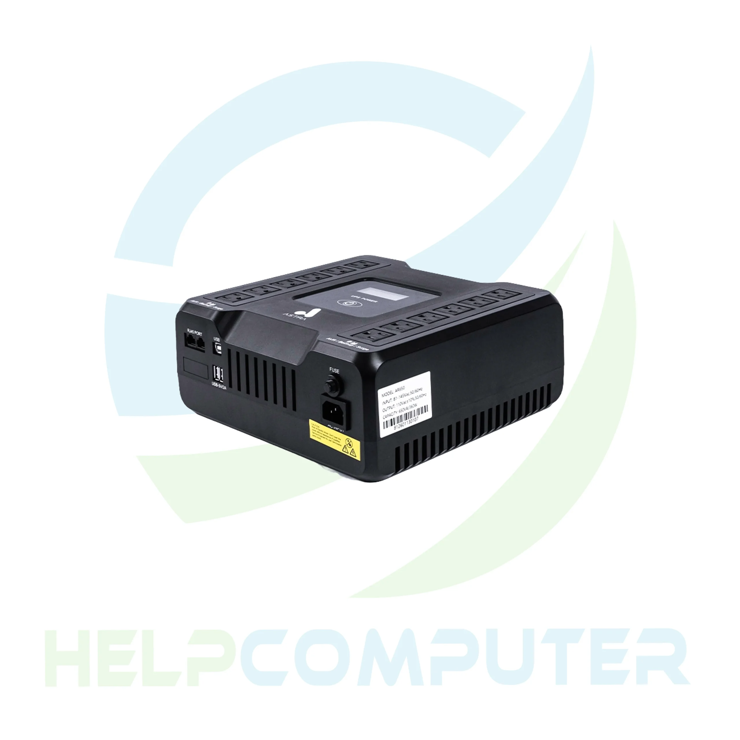 UPS Astra Interactivo 110V 12 salidas AVR LCD
